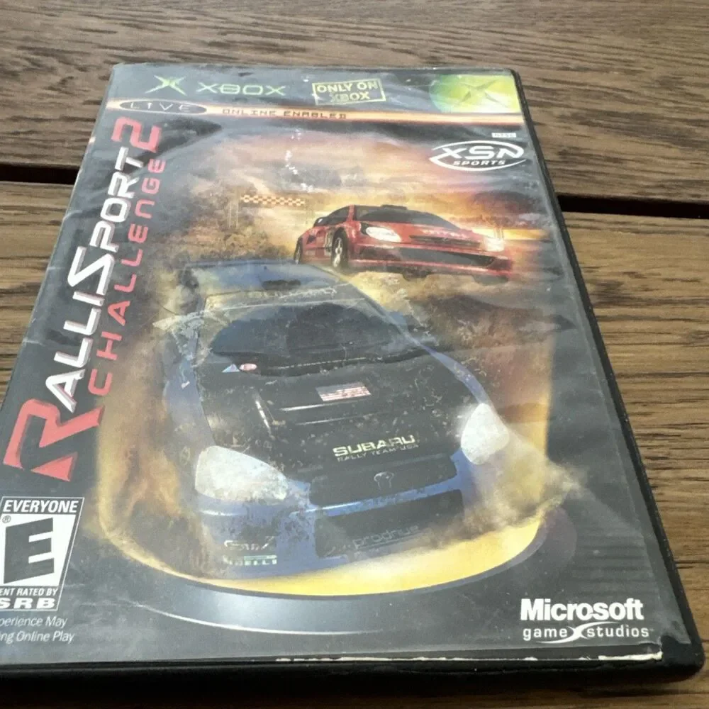 RalliSport Challenge 2 XBOX Video Game CIB Complete Microsoft Vintage